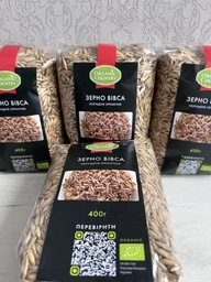 Зерно овса неочищенное Organic Country 400г фото от покупателей 2