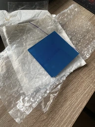 Нічник Нескінченні тюльпани в кубі 3D LED збири сам рожевий 10 см фото від покупців 5