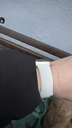 Силіконовий спортивний ремінець Fruct Sport Band для Apple Watch 38/40/41/42 mm (M/L) (17.5-21.5 см) Sky Blue фото від покупців 5