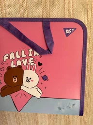 Папка портфель Yes Line Friends Choco and Cony FC