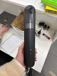 Автомобильный пылесос Baseus A3lite Handy Vacuum Cleaner |НЕРА, 6000 mAh, 12000Pa| ручной аккумуляторный Black фото от покупателей 1