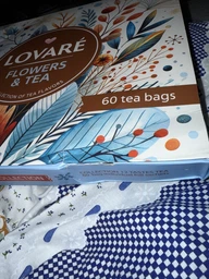 Подарочная коллекция чая Lovare Flowers & Tea 12 видов по 5шт фото от покупателей 2