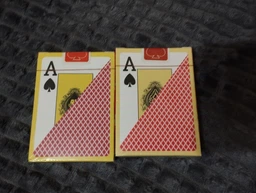 Карты игральные Duke Texas Hold'em, пластик, 54 листа 9.3х6.6х1.8 см Синие (DN30766BL) фото от покупателей 3