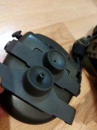 Крепление адаптер Чебурашка на каску шлем для наушников Sordin SD-ACH-25OL Olive фото от покупателей 1