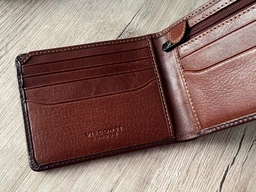 Гаманець чоловічий шкіряний Visconti AT63 Roland c RFID Burnish Tan
