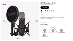 Мікрофон Rode NT1 Signature Purple (235766) фото від покупців 1