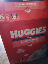 Підгузки Huggies Little Movers Pants 6 (15-25 кг) для дівчаток 88 шт (5029054568217)