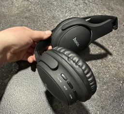 Навушники HOCO Mighty BT headphones W40 |BT5.3, 7H, AUX/TF Card, Type-C| Blue фото від покупців 5
