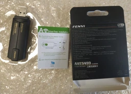 Мережева карта USB Fenvi FU-AXE5400 EX (RTL8832CU), USB 3.0, WiFi 6E Tri Band 6Ghz-2400Mbps; 5Ghz-2400Mbps; 2.4Ghz-574Mbps (5400Mbps), 2*2dBi антени, з подовжуваним кабелем фото від покупців 7