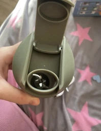 Портативный USB-блендер-соковыжималка миксер шейкер, аккумуляторный, с легкой очисткой для приготовления смузи 300мл, зеленый KEIVING фото от покупателей 2