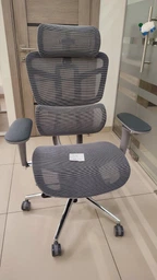 Офісне крісло Mealux S4 Air Grey (арт. HF-S4 M/G) фото від покупців 8