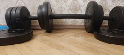 Гантели с функцией штанги 2 в 1 RN-Sport 36 кг (BD-TR36) фото от покупателей 16
