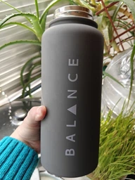 Спортивная термобутылка 1 л Vitality The Element Bottle (Dark grey) фото от покупателей 3