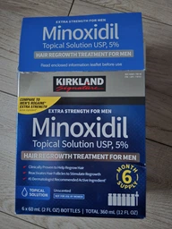 5% Minoxidil Kirkland для росту волосся та бороди (3 флакона + дозатор) фото від покупців 15