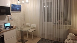 Тюль из бамбуковой ткани с утяжелителем 300x240 см 1 шт Белый цвет матовый фото от покупателей 9