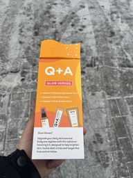 Подарочный набор для сияния кожи Q+A Glow Heroes Gift Set Сыворотка для лица Q+A Vitamin C 30 мл + Крем для зоны вокруг глаз 15 мл + Крем для тела 50 мл (5060486268375) фото от покупателей 2