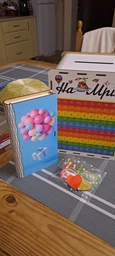 Дерев'яна Коробка Велика "На Мрію 1-100" (23х18х15) Скринька для Збору Грошей на Відпустку Скарбничка Ящик ЛДВП (без відкриття)