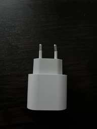 Комплект Зарядное устройство Foxconn 20W USB-C + Кабель нейлоновый USB-C-USB-C 20W White 1 м для Apple iPhone (37431-c) фото от покупателей 3