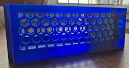 PETG-пластик Creality Filament для 3D принтера 1.75 мм 1 кг Прозрачный (синий) (3301030036) фото от покупателей 4