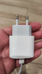 Быстрая зарядка для айфона айпада Apple 20W USB C Power Adapter Блок питания для айфон iPhone iPad Type C сетевое зарядное устройство на айфон айпад 20 Вт блок быстрой зарядки блочок тайп си адаптер Samsung Google Galaxy Xiaomi Redmi Huawei White MZPA-20W фото от покупателей 6
