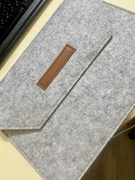 Конверт DDC для MacBook Pro/Air 13.3" дюймов Серый (FT03-13GY) фото от покупателей 7