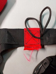 Тренувальні петлі trx для кросфіту (трх тренажер для фітнесу та турніка) OSPORT Pro (FI-0037-1) Чорно-фіолетовий фото від покупців 6