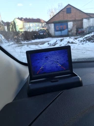 Набор монитор выдвижной для камеры заднего вида 4,3 дюймов цветной и камера заднего вида с LED подсветкой фото от покупателей 3