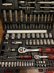 Набор инструмента Haisser 94 предмета 1/2", 1/4'' CrV (75590) фото от покупателей 4