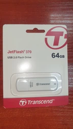 Флеш память USB Transcend JetFlash 370 32GB USB 2.0 White (TS32GJF370)