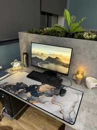 Игровая поверхность WorkPlaceShop TR МРАМОР И ЗОЛОТО 500х1000 мм фото от покупателей 2