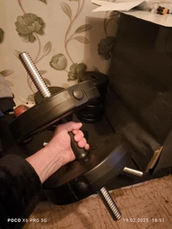 Гантелі ELITUM 2 x 18,5кг фото від покупців 1