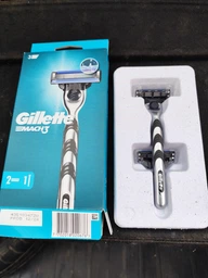 Станок для бритья мужской (Бритва) Gillette Mach3 c 2 сменными картриджами (7702018020676)