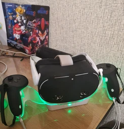 Набор защиты для Oculus Meta Quest 3S, чехлы накладки силиконовые 8 предметов
