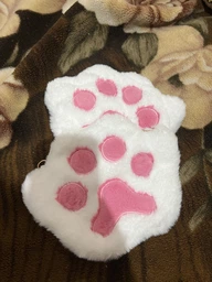 Пушистая, мягкая аниме сумочка Лапка подростковая для косплея Hello Kitti Куроми Kuromi белый (AN)26360