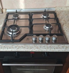 Варочная поверхность газовая Electrolux EGS6436SX фото от покупателей 2