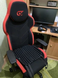 Ортопедические подушки EKKOSEAT для сидения на рабочее стуло. Черная. ST-1G-101.forback43 фото от покупателей 4