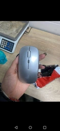 Безпровідна мишка Aple style GOLD 2.4 (вбудований акумулятор) фото від покупців 4