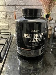 Сывороточный протеин изолят BioTech Iso Whey Zero Black (908 г) биотеч изо вей зеро блек Vanilla фото от покупателей 1