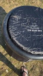 Круглий каркасний басейн "Ice Bath Spa" для крижаної ванни 80 х 80 см