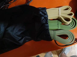 Резинки для підтягування U-Powex з мішком для зберігання комплект 5 шт набір петлі гумки для спорту фитнеса рукавички в комплекті (512234201)
