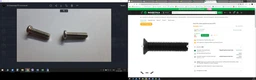 Винт М5 с левой резьбой арт.dril022