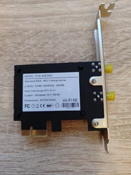 Сетевая карта WiFi+Bluetooth Fenvi 6E PCE-AXE3000. Wifi 2.4G/5G/6G, Bluetooth 5.3 (Intel AX210) фото от покупателей 2