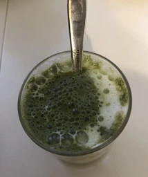 Зелёный чай Матча (Маття) TM Smoul Matcha Village 100 г (Клас A) с ложкой Чаcаку в подарок фото от покупателей 5