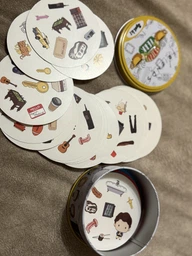 Настольная игра Dobble Harry Potter (Доббль: Гарри Поттер) для детей, фанатов фильма и компании, дорожная компактная на внимание и скорость, карточная, от 6 лет, 2-6 игроков, в металлической банке, инструкция на украинском