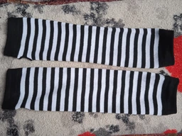 Гетры на руки Home Socks Нарукавники Черно-белые