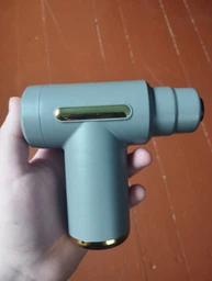 Массажер ударный перкуссионный массажный пистолет 4в1 с 4 насадками Massage Gun фото от покупателей 2