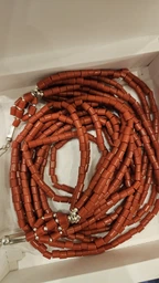 Намисто JN Handicraft з пресованих коралів етнічне (№6-1)