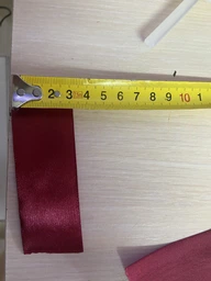 Атласна стрічка 4см (±5мм) x 33м Червоний Marill (LA4033-152)