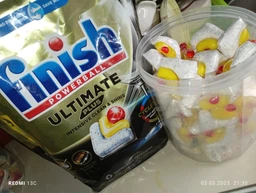 Пігулки для посудомийних машин FINISH Powerball Ultimate Plus All in 1 Lemon 110 шт. фото від покупців 3