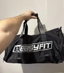 Спортивна сумка ActivePack чорна (з відділенням для взуття та кишенею для вологих речей, лямкою через плече, для спорту та фітнесу) YLSB-8002-B фото від покупців 12